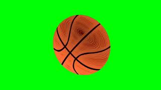 Basketball Bounce Free Green Screen