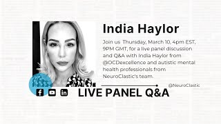 Live Question and Answer with India Haylor from OCD Excellence