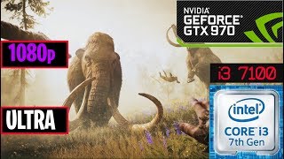 Far Cry Prmal - i3 7100 + GTX 970