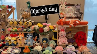 Crochet Amigurumi Market Day at Trinity Crafters Market in Odessa Florida Recap!