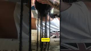 Manutenção Dreads na nuca (masculino)