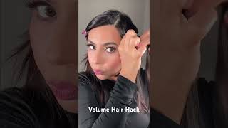 Instant Volume Hair Hack | #hairhacks #voluminoushair #hairtutorial #shorts