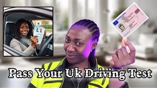 Pass Your UK driving test with these tips// How I passed the UK driving test first time.