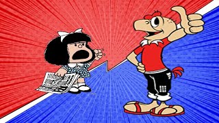 Condorito y Mafalda 2 iconos de la cultura pop