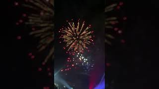 Stadium of fire fireworks