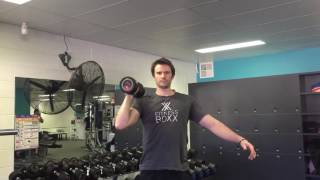 Single Arm Dumbbell Press