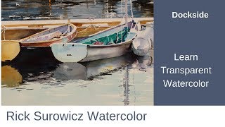 Watercolor Tutorial, "Dockside"