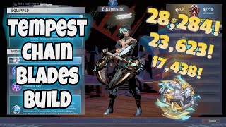 NEW TEMPEST CHAIN BLADES BUILD DAUNTLESS 2024