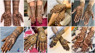 Very Beautiful Mehndi Front and Back Hand/Bridal Mehndi Design/Dulhan Mehndi