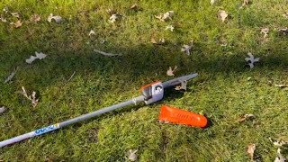 Stihl Pole Saw HT56C Pole Pruner | Belted Galloway Homestead