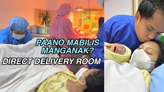 DIRECT DELIVERY ROOM | HEALTHY BABY | BIRTH VLOG