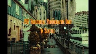 GoPro Winter Photo Vlog 01: POV Seattle Horizontal Photography Only