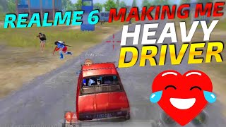 🔥Realme 6 Pubg Montage | Realme 6 Lag Test Making Heavy Driver in BGMI | Best Entry Clutch With Swag