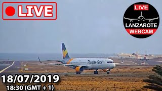 Lanzarote Webcam -  Live event from north of Lanzarote Airport.