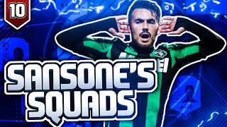 FULL GOLD TEAM!+NEW RULES(#10)SANSONES SQUADS!(FIFA 17 RTG!)