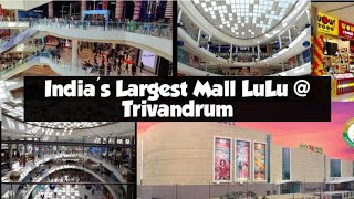 LuLu Mall Trivandrum /India's Largest Mall/First Day Visit / @divyasflavour  / Tamil