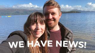 We got engaged! Exploring Loch Lomond