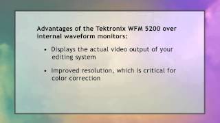 Color Correction with Davinci Resolve and the WFM5200 - Benefits of Waveform Monitors