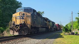 CSX River Subdivison: Manifest M433-18 @ Valley Cottage (5/18/23)