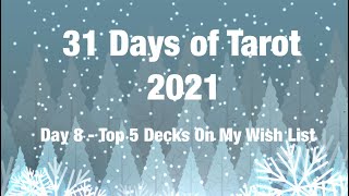 31 Days of Tarot - Day 8