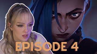 Powder is NOT okay. | NEW Anime Fan reacts to Arcane Ep. 4