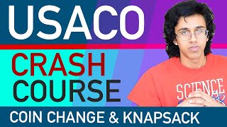 USACO Crash Course: Coin Change & Knapsack Problems (DP examples)!!!!