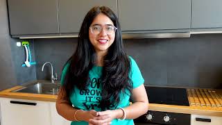 Fully furnished Kitchen in my rented apartment in Poland