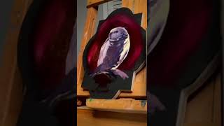 Painting Timelapse of my Cockatiel 🥰