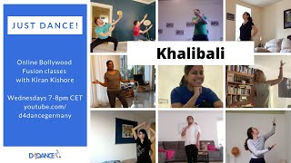 Khalibali | Padmaavat | Online live Bollywood Fusion class l Ranveer Singh l D4Dance