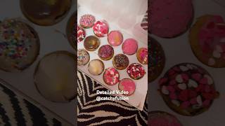 Valentine’s Day Vlog #shorts #food #vlog Foodie/Donuts/Dessert/Cake/Muffin/Sweet|Catchy Fusion