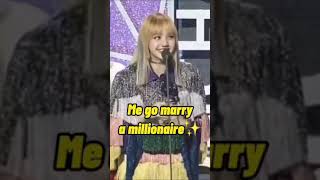 Lisa edit "me no care 😒"