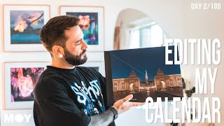 Vlog: 2/100: How I Edit My 2024 Calendar