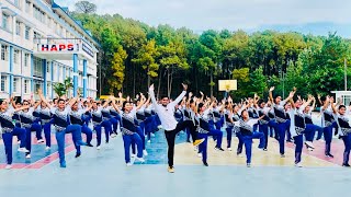 White Brown Black | 500 Students Bhangra Dance Performance | World Dance Day Dance | Workshop