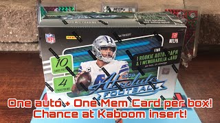 2020 Panini Absolute Football Mega Box