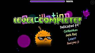 "Oscillation" By GUYdurian [Insane 8⭐] (All coins) Geometry Dash 2.12