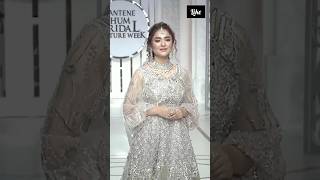 Awesome brides white dresses short 😍|| Pantene hum bridal couture week #humtv #humtvawards