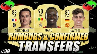 FIFA 21 | CONFIRMED TRANSFERS & RUMOURS #39 | SUMMER 2020 | w/ Mane, Griezmann & Havertz