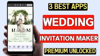 3 Best Wedding Invitation Card Maker App for Android