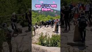 #속리산문장대 정상석 풍경 #s