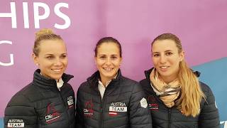 Karoline Valenta, Timna Zach und Franziska Fries Dressur U25 Dressur Lamprechtshausen - EQWOtv