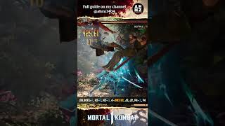 Kenshi 52% 1 bar combo – Mortal Kombat 1