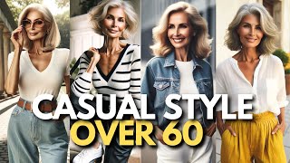 Casual style over 60 AI | 👉 Fashion Style Over 60