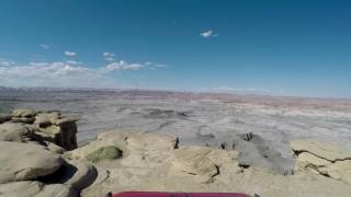 Factory Butte and Skyline View Overlook Utah--May 2017.