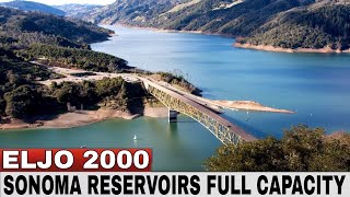 Sonoma County Reservoirs Fully Recovered in Just One Month || Lake Mendocino Releasing Water