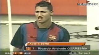 Ricardo Quaresma - Debut en Barcelona (19 Years Old) - 27/07/2003