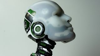 Designing ALAN the robot head - the first prototype