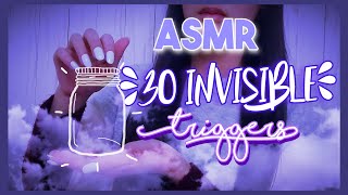 30 𝙸𝚗𝚟𝚒𝚜𝚒𝚋𝚕𝚎 ASMR triggers for your relaxation needs😴