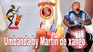 Martin de xango tocando umbanda /caboclos