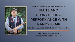 Amerind Online Presentation: Flute and Storytelling Performance with Randy Kemp