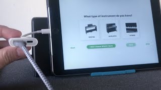 1ON1 Connection Tutorial: USB-C Piano To Lightning Phone/Tablet